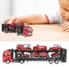 32cm Car Carrier Truck for Boys with 6 Small Car