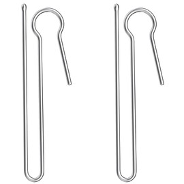 36 PCS Metal Long Curtain Hooks