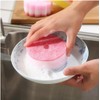5pcs Flower Shape Sponge Brush Super Absorbent Sponges Scouring Pads
