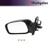 waltyotur Left Rearview Mirror Power Paintable Replacement for TO1320178 Replacement