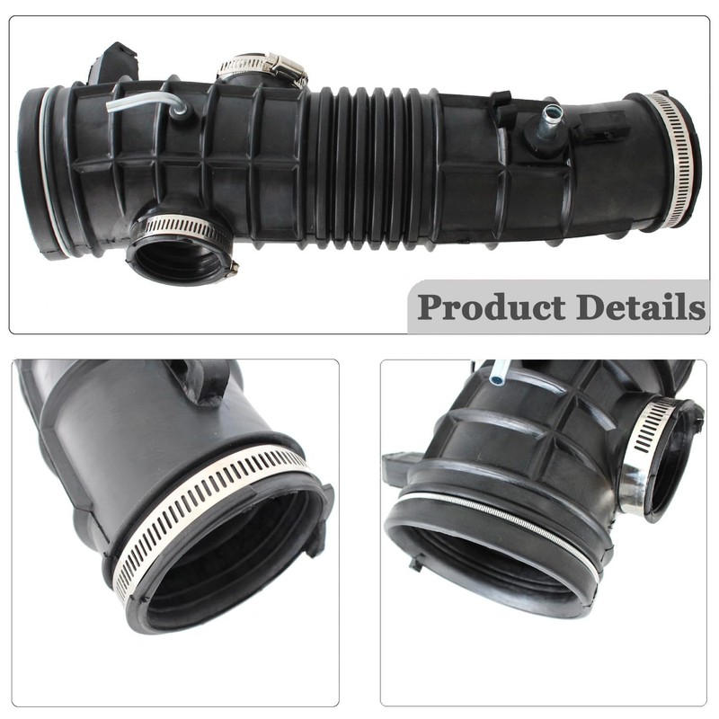AUCERAMIC Engine Air Intake Hose with Clamps Fit for 2001-2002