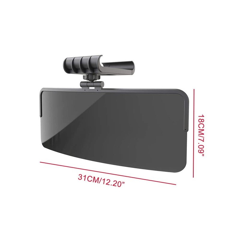 Riloer Car Sun Visor Extension, Car Sun Shade Extension, 360