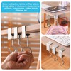 8 Pcs Bag Holder Table Clamp, Table Bag Hanger Hooks