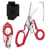 Rescue Scissors, Trauma Scissors, 6-in-1 Foldable Trauma Scissors, Emergency Scissors,