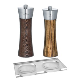 Stand/Tray for Pepper- & Salt Mill Set, Acrylic Glass (without Mills!)