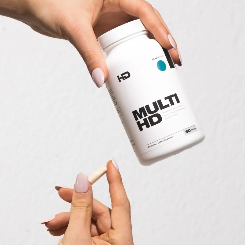 HD MUSCLE HD MUSCLE MultiHD Multivitamin Capsules | High Dose