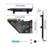 LetLinkSo Gen4 PCIe to Oculink SFF-8612 Adapter SFF-8611 External Graphics