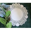 ROYAL PAPER 25 pcs 5" INCH ROYAL LACE BRIGHT WHITE