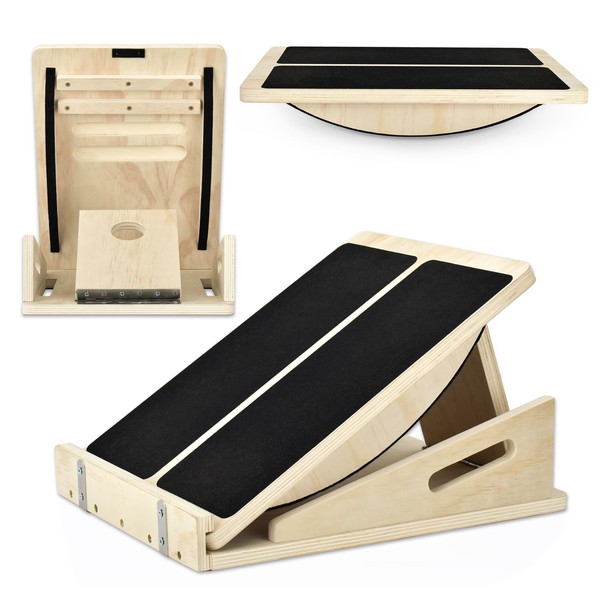 Ultimate Wobble & Slant Board Combo for Balance Training, Calf