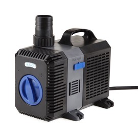 Trupow 1375GPH Flow Adjustable Frequency Electric Inline Garden Submersible Pond Filter Pump For Fish Tank Fountain Aquarium Waterfall Koi Salt Fresh Water