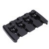 Guitar Bridge 4 String Metal Tailpiece Instrument Accessory Set Kit