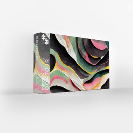 Mindful Pieces Jigsaw "Contour" 1000 Piece | Great British Jigsaws | Small Batch Made | Sustainable Jigsaw Puzzles