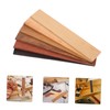 TEHAUX 6 pcs Textured Wooden Panels for DIY Crafts Durable