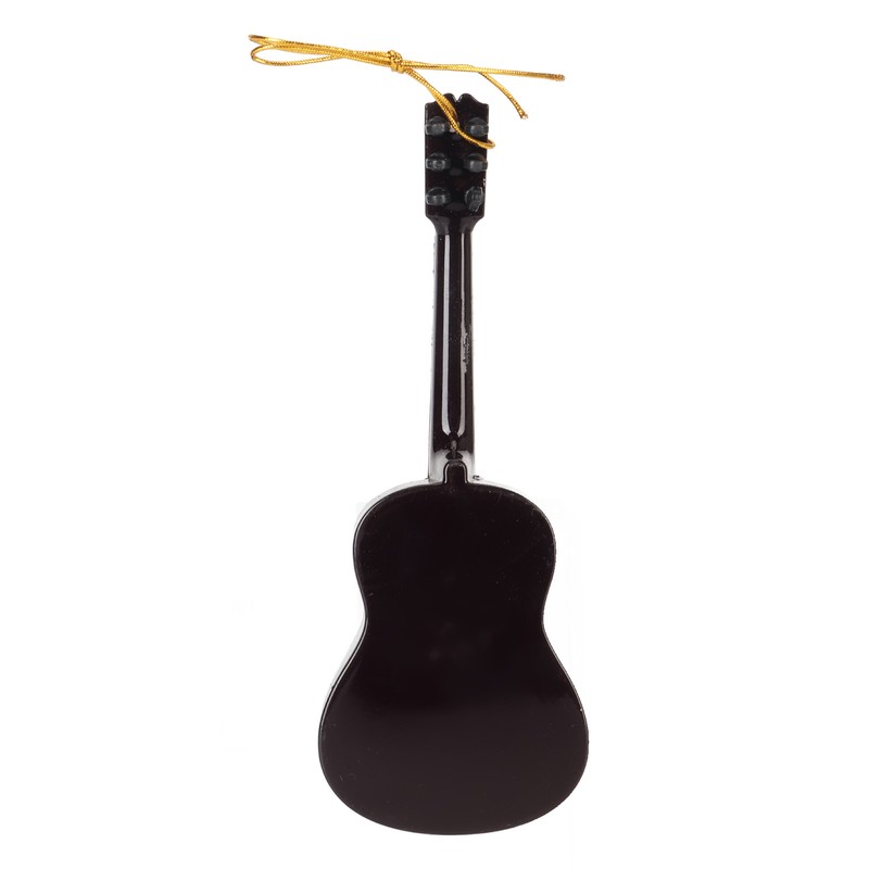 Guitar Ornament Resin Miniature Guitar Hanging Ornaments for Christmas Birthday