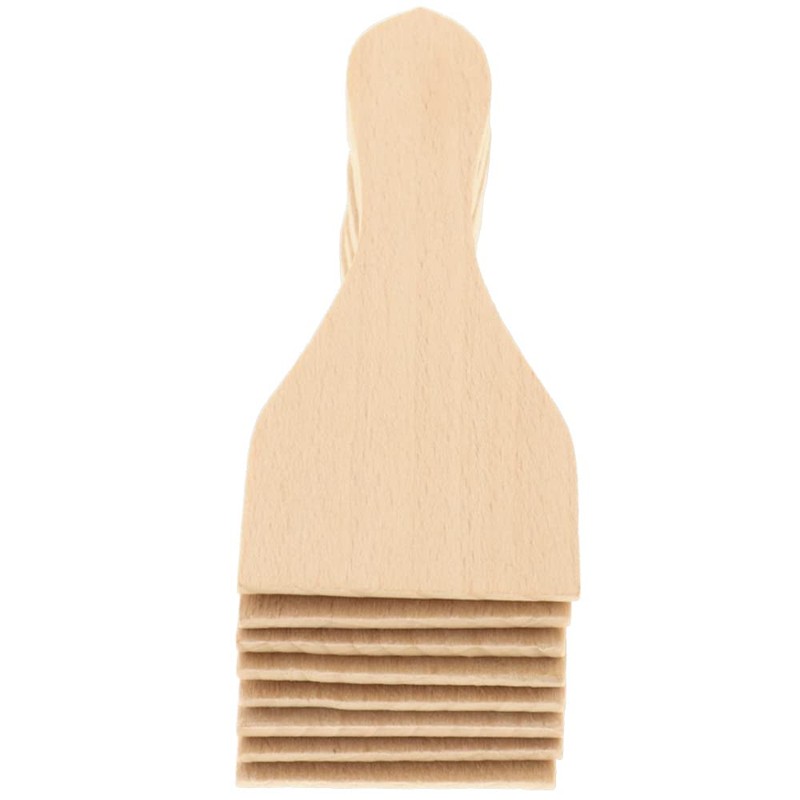 Hofmeister Holzwaren Lot de 8 petites spatules à raclette