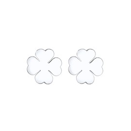 Elli Women Silver 925 Sterling Silver Cloverleaf Earrings