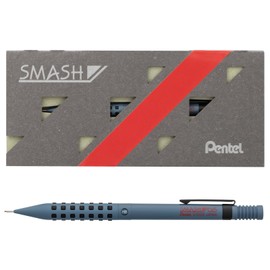 Pentel Q1005-4ASP Mechanical Pencil Smash 0.5mm Reproduction Gray Blue in Paper Case Special Edition