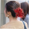SAFIGLE Large Flower Hair Clips for Women 2-Pack Non-Slip Claw