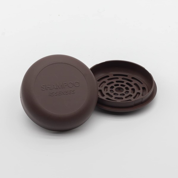 R5 Solid Shampoo Holder - Made of 100% Recycled Plastic, Recyclable - Soap Dish - Made in Italy