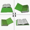 2 Pack Stretchable Book Sleeve Covers, for Paperbacks Hardcover Textbooks