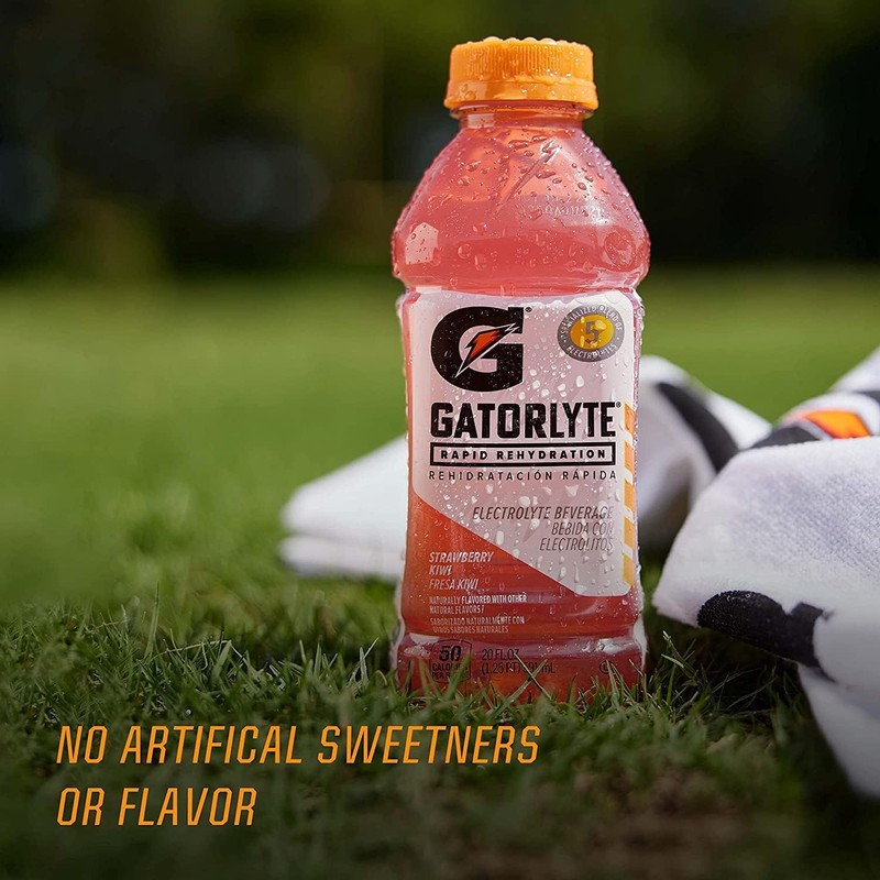 Gatorade Electrolyte Beverage, Glacier Freeze, 20 Fl Oz (Pack of