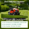 954-05078 Mower Belt Replacement for Cub Cadet/MTD/Troy-Bilt 754-05078 Compatible with
