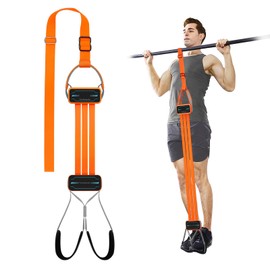 KOOPRO New Chin Up Assist Tube, Chin Up Assist Tube, Thicken Natural Latex, Stable, High Strength, Adjustable, Pull Up Machine Training, Muscle Training Equipment, Stretchable, Pull Up Assist Band