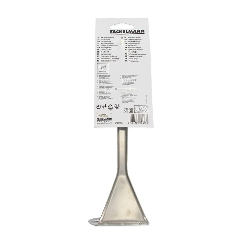 Fackelmann Elemental Potato Press Strainer Stainless Steel Pipe Handle 29
