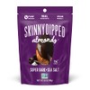 SkinnyDipped Super Dark Chocolate + Sea Salt Almonds, Vegan, Healthy