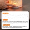 Volcano Diffuser 5V 180ml Relaxing Auto Off Warm Atmosphere Flame