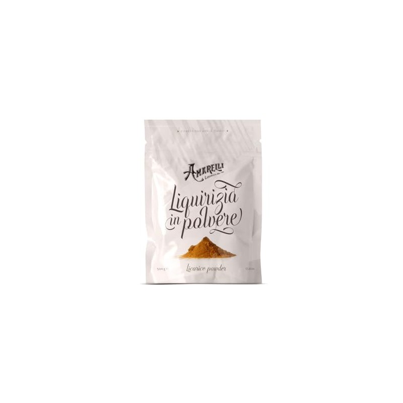Amarelli Licorice - Powdered Liquorice - 500 g