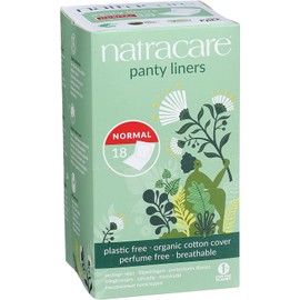 Organic & Natural Panty Liners,Normal Natracare 18 Liners Box