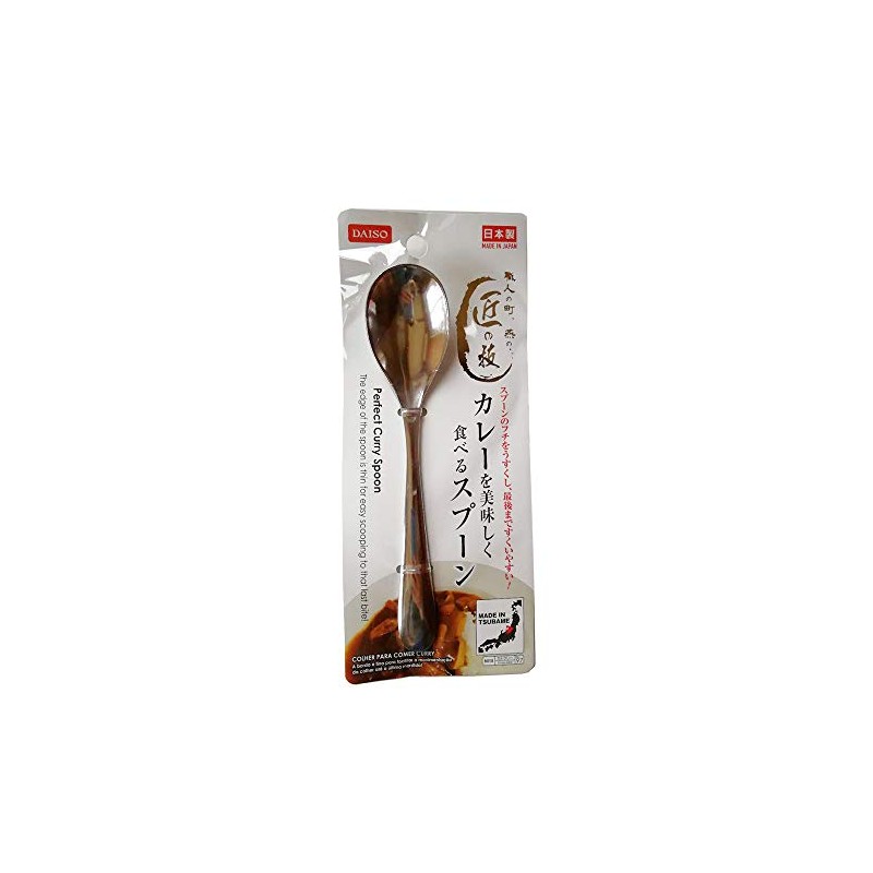 Daiso Select "Curry Spoon" Stainless Steel [Japan Import]