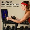 Black Harp Upgraded Silicone Phone Holder Compatible with Peloton Bike