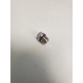 Dimple Super-Magnet Drain Plug, 3/8-24 Threads. Fits 2004-2006 Harley primary cover