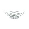 Service Ideas BKWI Wire Basket, Oval, 12.5" x 7.5", Stainless
