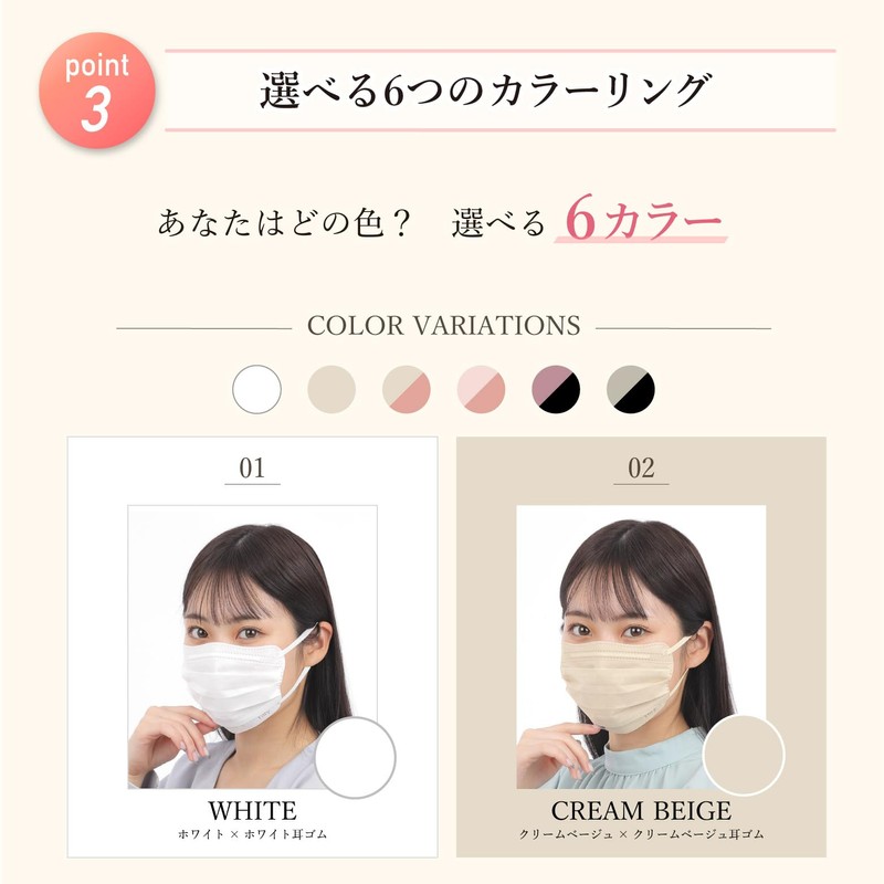 Fitty Airy Feel Mask, 27 Masks, Individual Packaging (Regular Sizes,