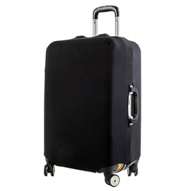 Suitcase Protective Cover, Elastic Suitcase Cover, Travel Suitcase Protective Cover, Luggage Cover, Suitcase Cover, Protective Cover, Reusable, black, 1