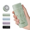 Exllena 【Upgrade Version】Mini Thermos Flask 250 ml with Stainless Steel