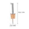 6Pcs Stainless Steel Wine Pourer Pour Spouts Set Cork Design