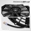 DNA MOTORING DNA MOTORING 10Inch Electric Radiator Cooling Fan Thermostat