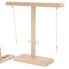 Outdoor Indoor Handmade Wooden Board Toss Games for Kids Adults
