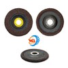 WA 5PCS - 4 1/2"x7/8" Curved Edge 120# Calcined Alumina