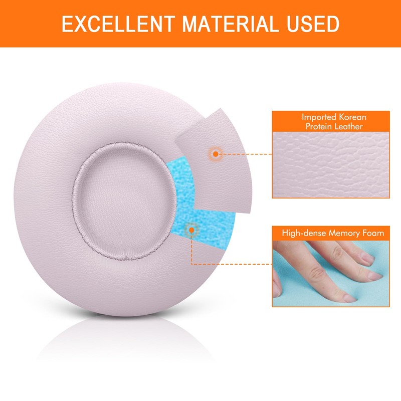 Replacement Earpads for Beats Solo 4 - Ear Pads Cushions