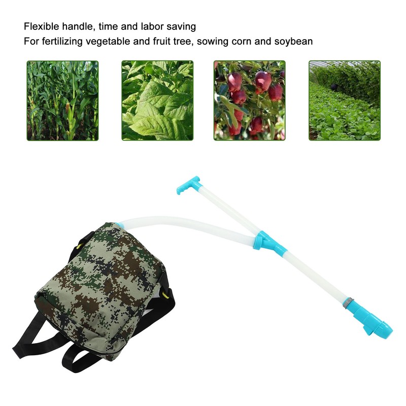 Backpack Sprayer Kit Handheld Applicator Adjustable Shoulder Strap Fertilizer Spreader