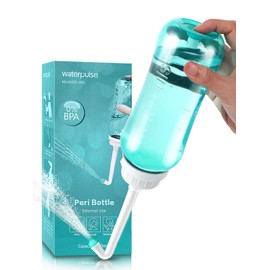 Peri Bottle for Postpartum & Perineal Care,Portable Travel Bidet for Personal Hygiene Cleaning,16.9 OZ (1Green)