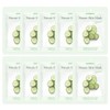 (10 Sheets) Food A Holic Nature Skin Cucumber Mask Pack / (10매)푸드어홀릭 네이처스킨 오이 마스크팩