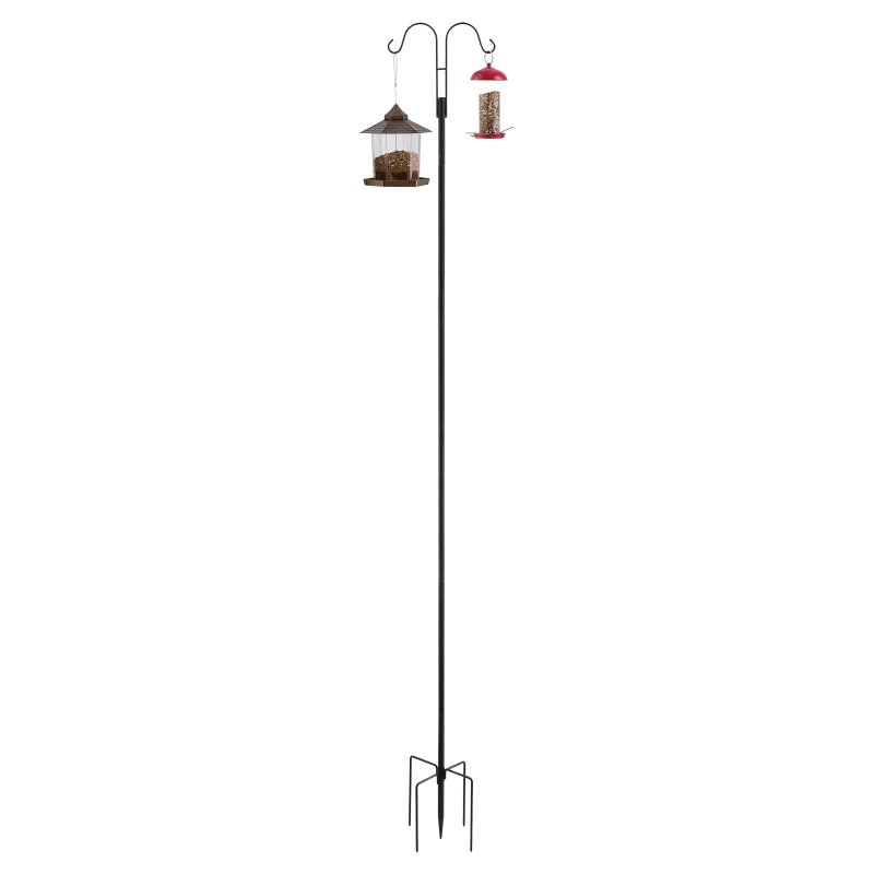 8 Pack 92 Inch Heavy-Duty Shepherds Hooks Double Thick 3/4