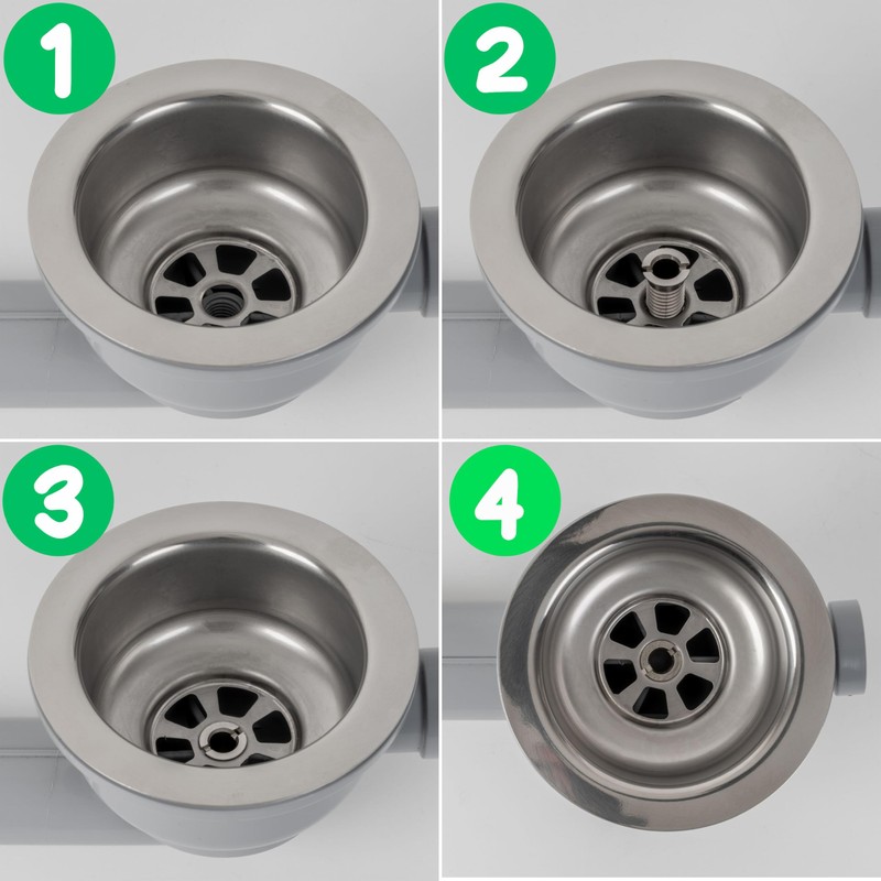 M12 x 1.75 x 30 mm 2 Pieces Compatible Franke