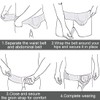 LAKJUOZ Hernia Belt for Men and Women, Hernia Bandage, Left